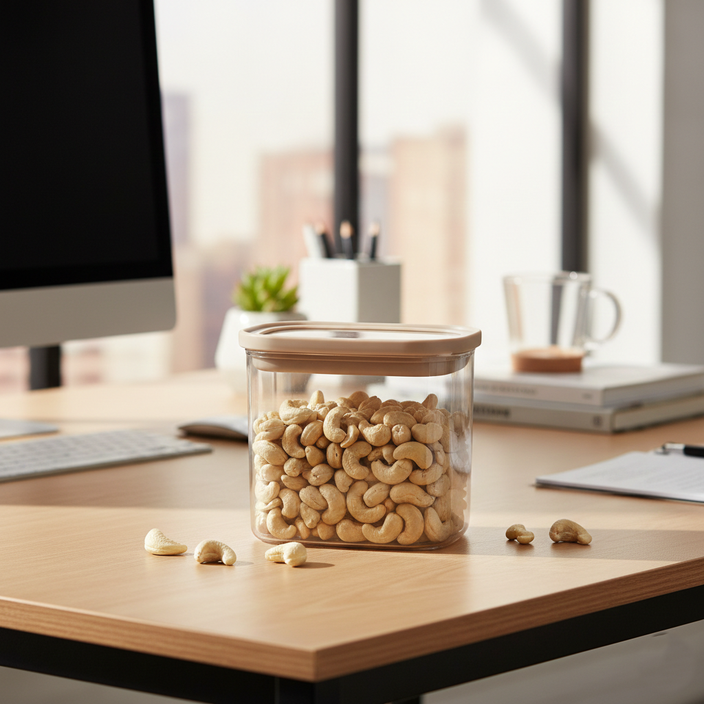 FreshLock Rectangular Glass Jar