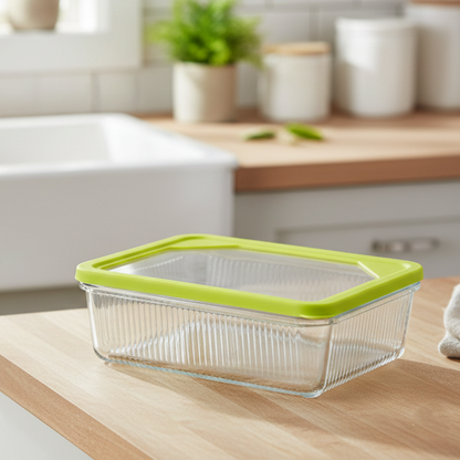 3-Pcs Unbreakable Glass Container Set