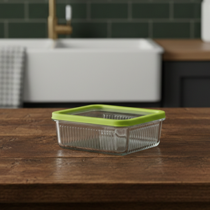 3-Pcs Unbreakable Glass Container Set