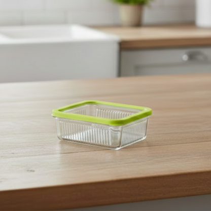3-Pcs Unbreakable Glass Container Set