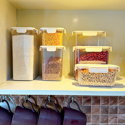 MoistureLock Multi-Shape Storage Canisters – Airtight & Space-Saving