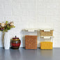 MoistureLock Multi-Shape Storage Canisters – Airtight & Space-Saving