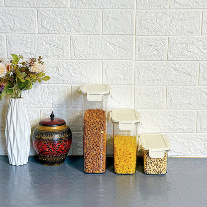 MoistureLock Multi-Shape Storage Canisters – Airtight & Space-Saving