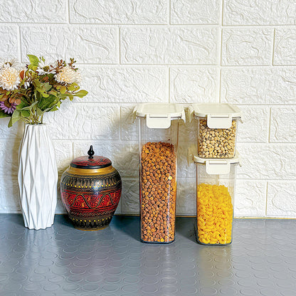 MoistureLock Multi-Shape Storage Canisters – Airtight & Space-Saving