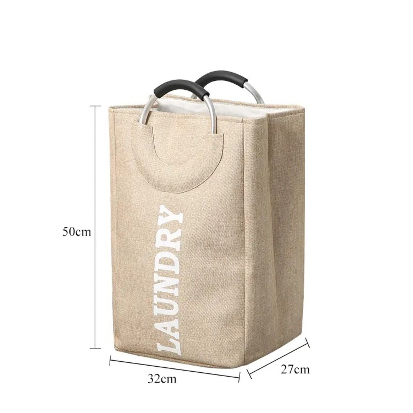 MegaHold Laundry Bin with ComfortGrip Handles