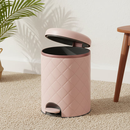 SmartStep Bin – Pedal-Operated Trash Can with Draining Drawer & Detachable Basket