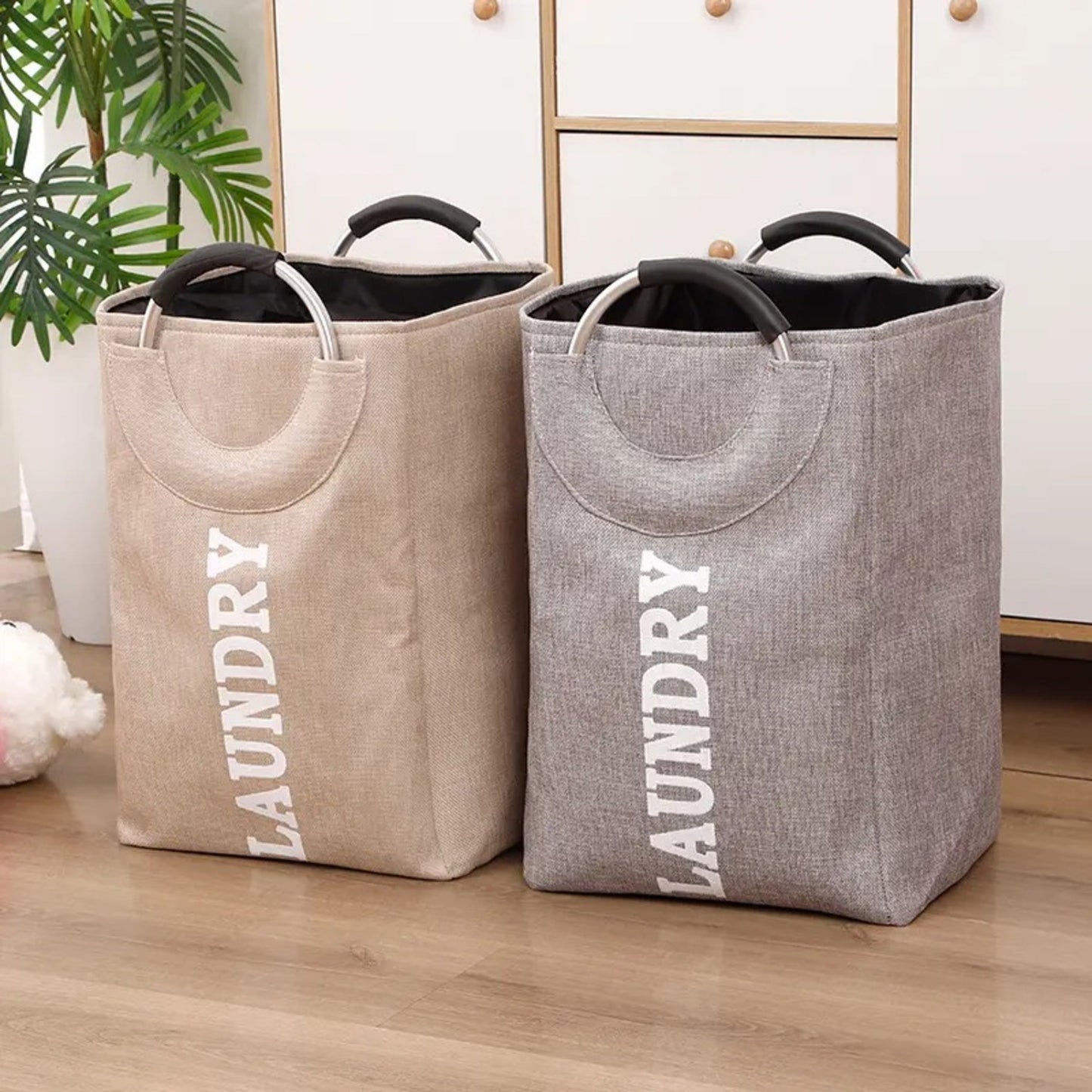 MegaHold Laundry Bin with ComfortGrip Handles